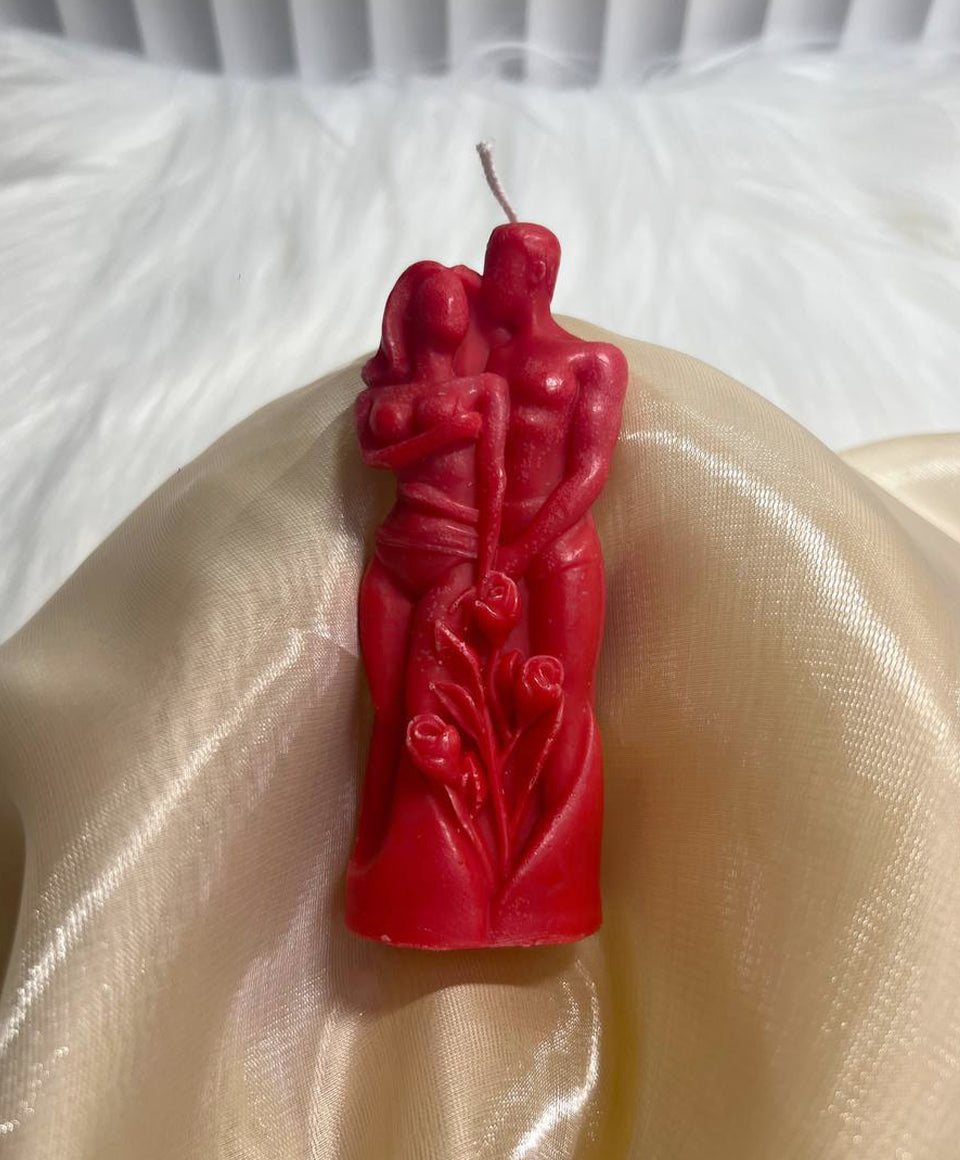 Organic Beeswax - The Lovers Spell Candle