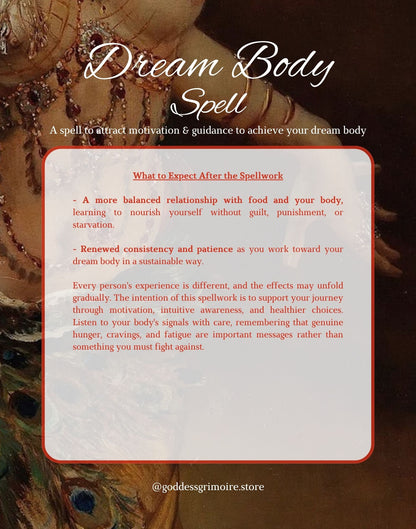 Dream Body Spell