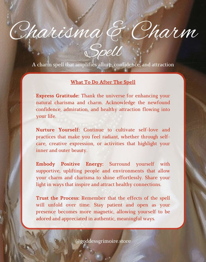 Charisma & Charm Spell