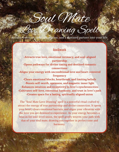 Soul Mate Love Drawing Spell