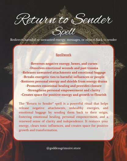 Return to Sender Spell