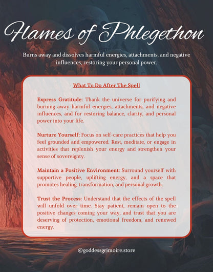 Flames of Phlegethon Spell