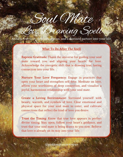 Soul Mate Love Drawing Spell