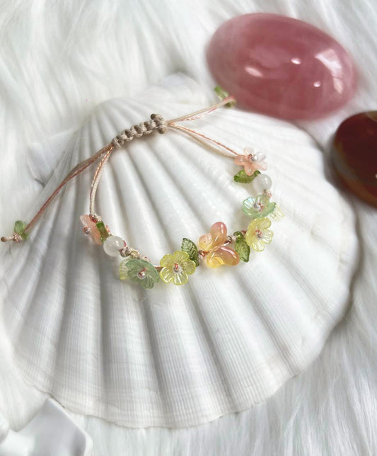 Green Fairy Drawstring Bracelet