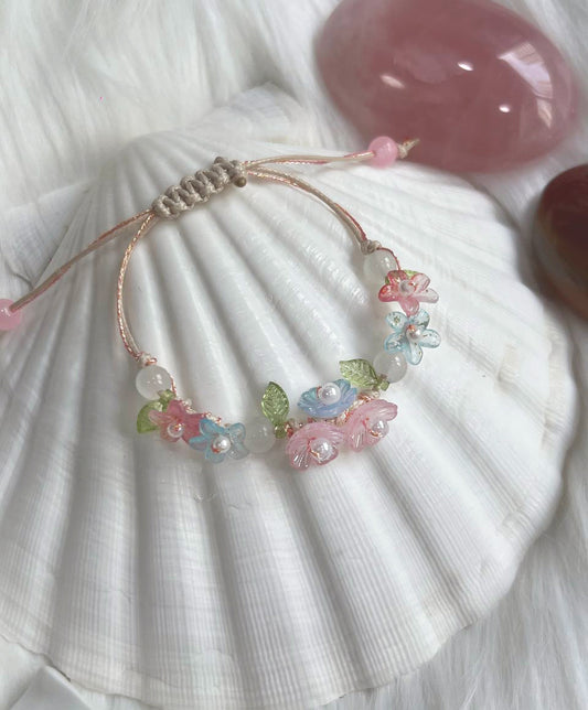 Blue Fairy Drawstring Bracelet