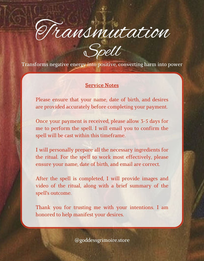 Transmutation Spell