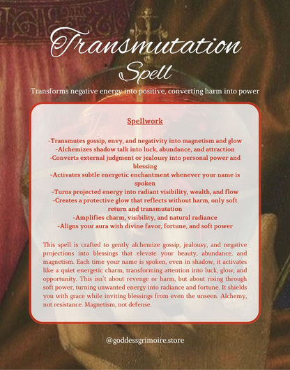 Transmutation Spell